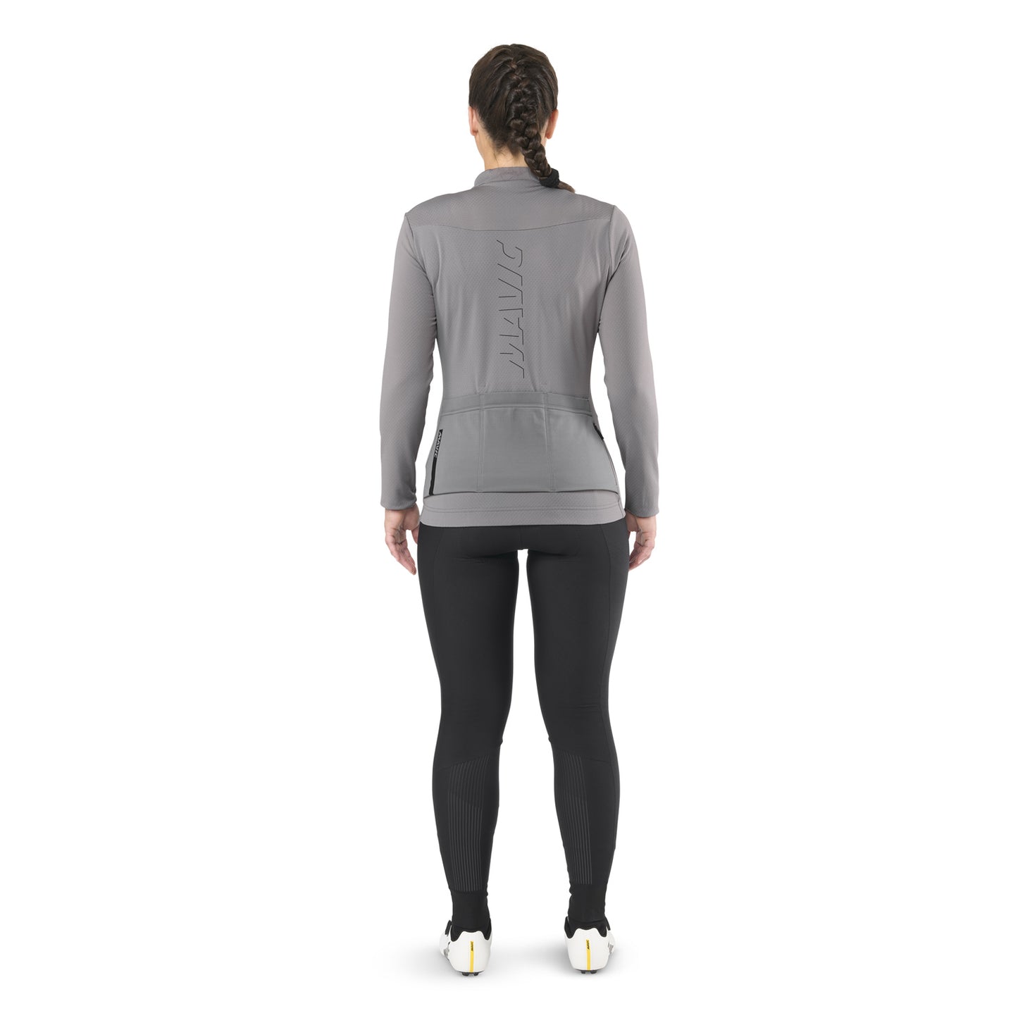 Maillot MAVIC AKSIUM THERMO Femme Manches Longues Gris