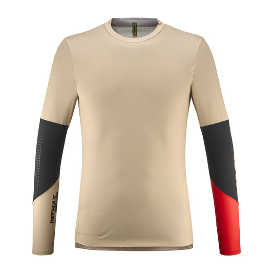 MAVIC DEEMAX ENDURO PRO Langærmet Jersey Beige
