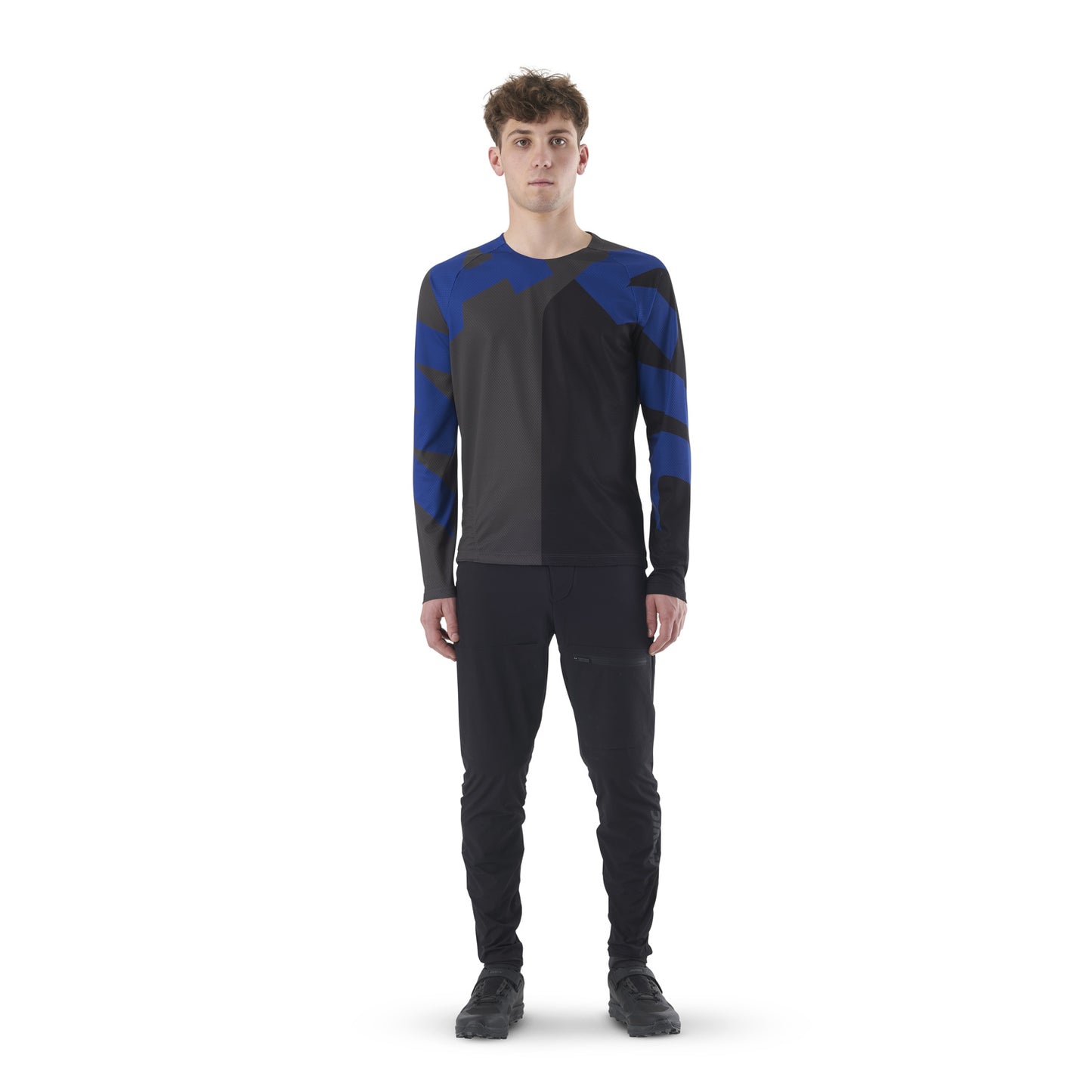 Maillot MAVIC DEEMAX ENDURO Manches Longues Noir/Bleu