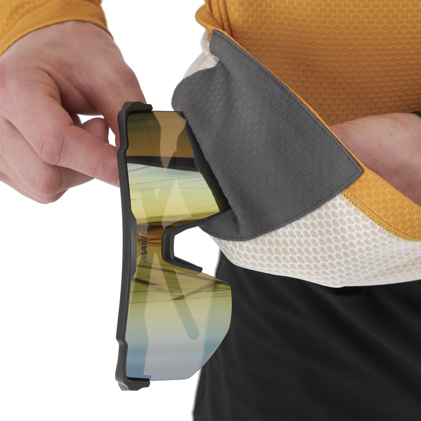 Maillot MAVIC DEEMAX ENDURO Manches Longues Noir/ Marron