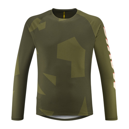 MAVIC DEEMAX ENDURO Langærmet Camo Jersey Khaki