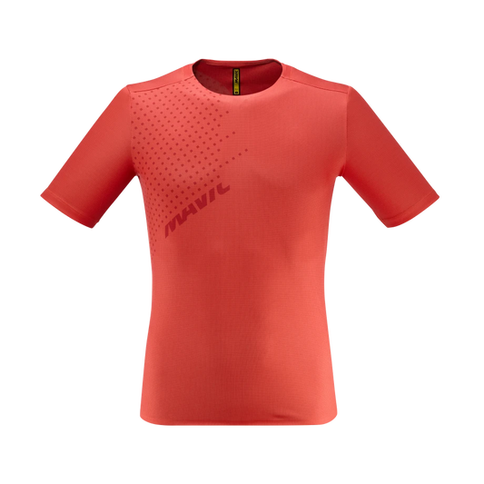 Maillot MAVIC CROSSTRAIL Manches Courtes Rouge