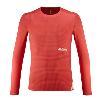 Maillot MAVIC CROSSTRAIL Manches Longues Rouge