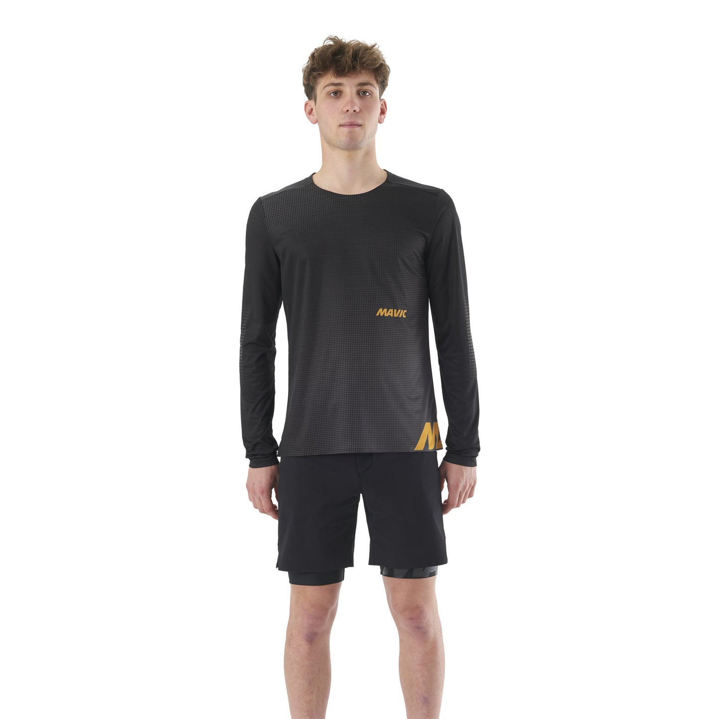 Maillot MAVIC CROSSTRAIL Manches Longues Noir
