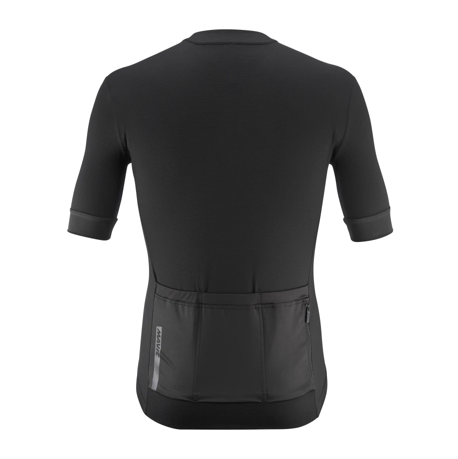Maillot MAVIC AKSIUM Manches Courtes Noir