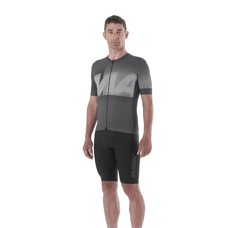 MAVIC AKSIUM GRAPHIC Kortärmad Jersey Blå