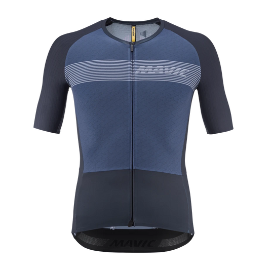 Maillot MAVIC COSMIC Manches Courtes Bleu