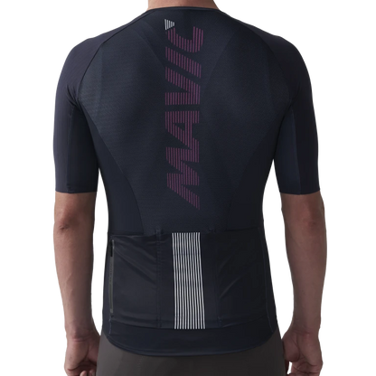 Maillot MAVIC COSMIC Manches Courtes Bleu