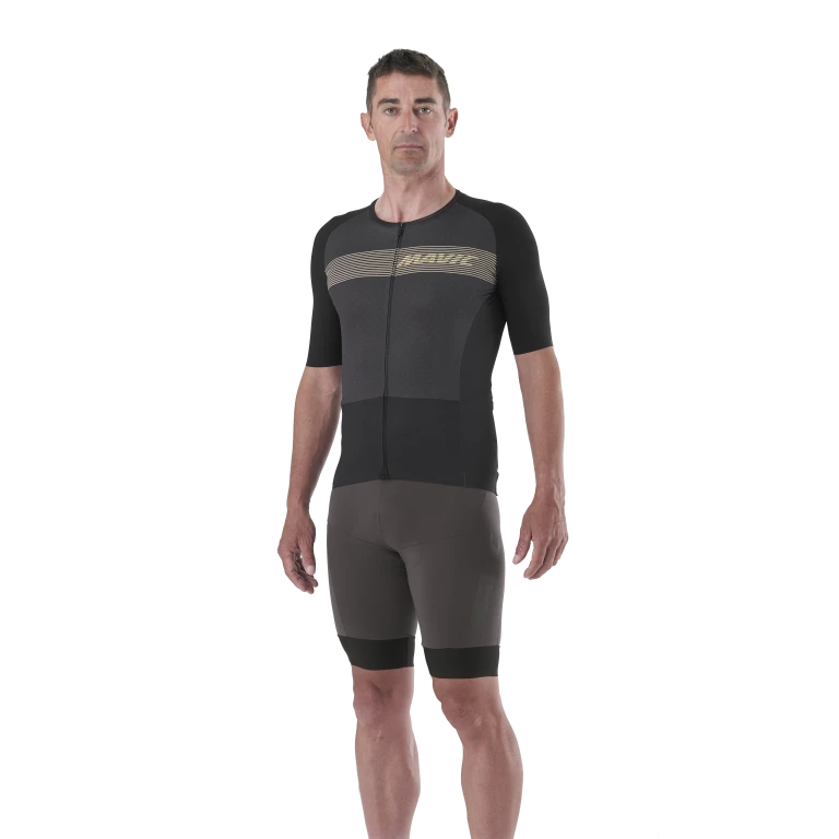 MAVIC COSMIC Kortærmet Jersey Sort
