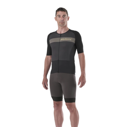 Maillot MAVIC COSMIC Manches Courtes Noir
