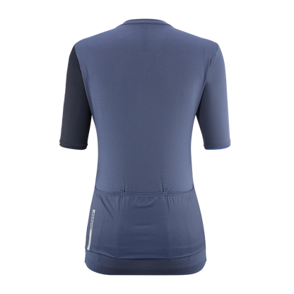 Maillot MAVIC ESSENTIAL Manches Courtes Femme Bleu