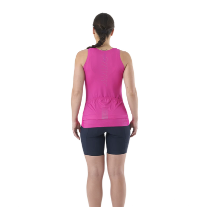 Maillot MAVIC AKSIUM Sans Manches Femme Fuschia