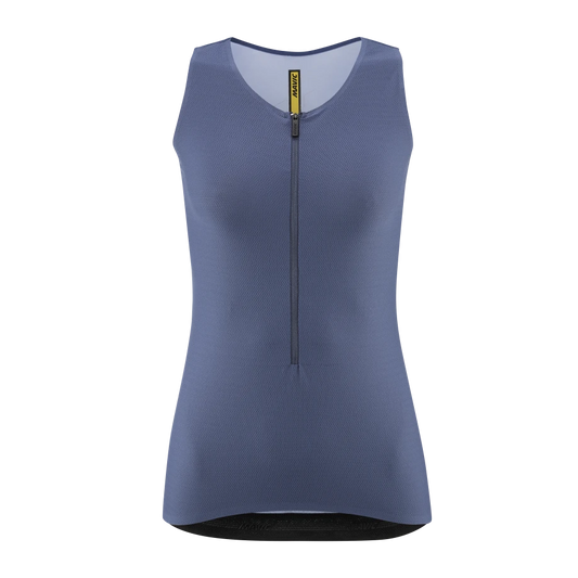 Maillot MAVIC AKSIUM Sans Manches Femme Bleu
