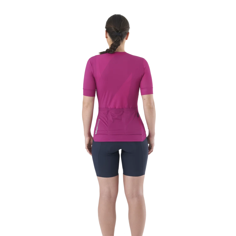 MAVIC AKSIUM GRAPHIC Dámský dres s krátkým rukávem Fushia