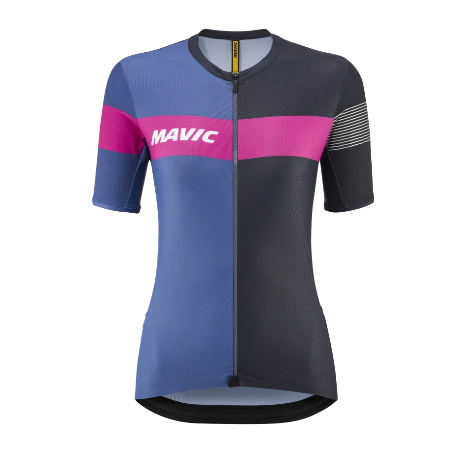 MAVIC KSYRIUM PRO kortærmet trøje til kvinder, blå