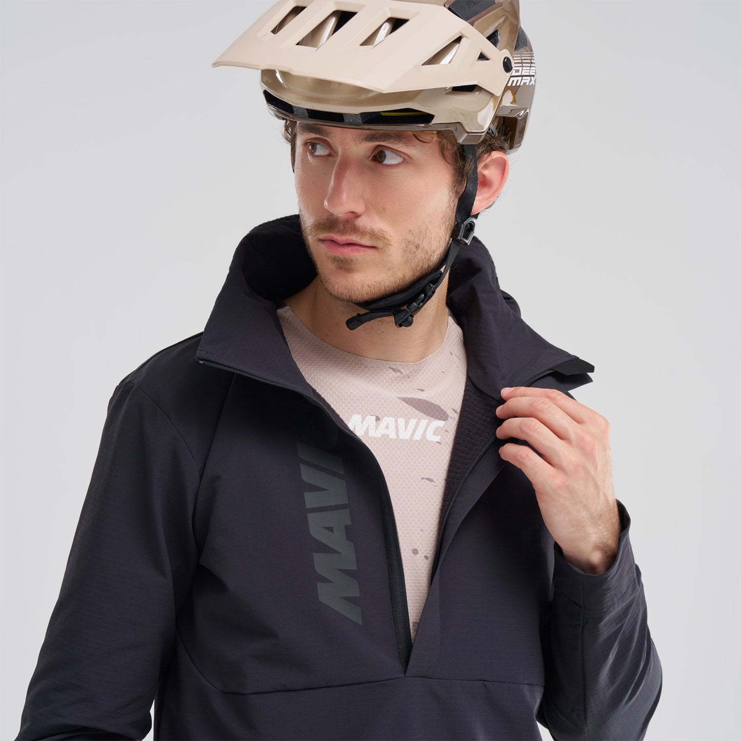 MAVIC DEEMAX THERMO WIND HOODIE Jacka Svart
