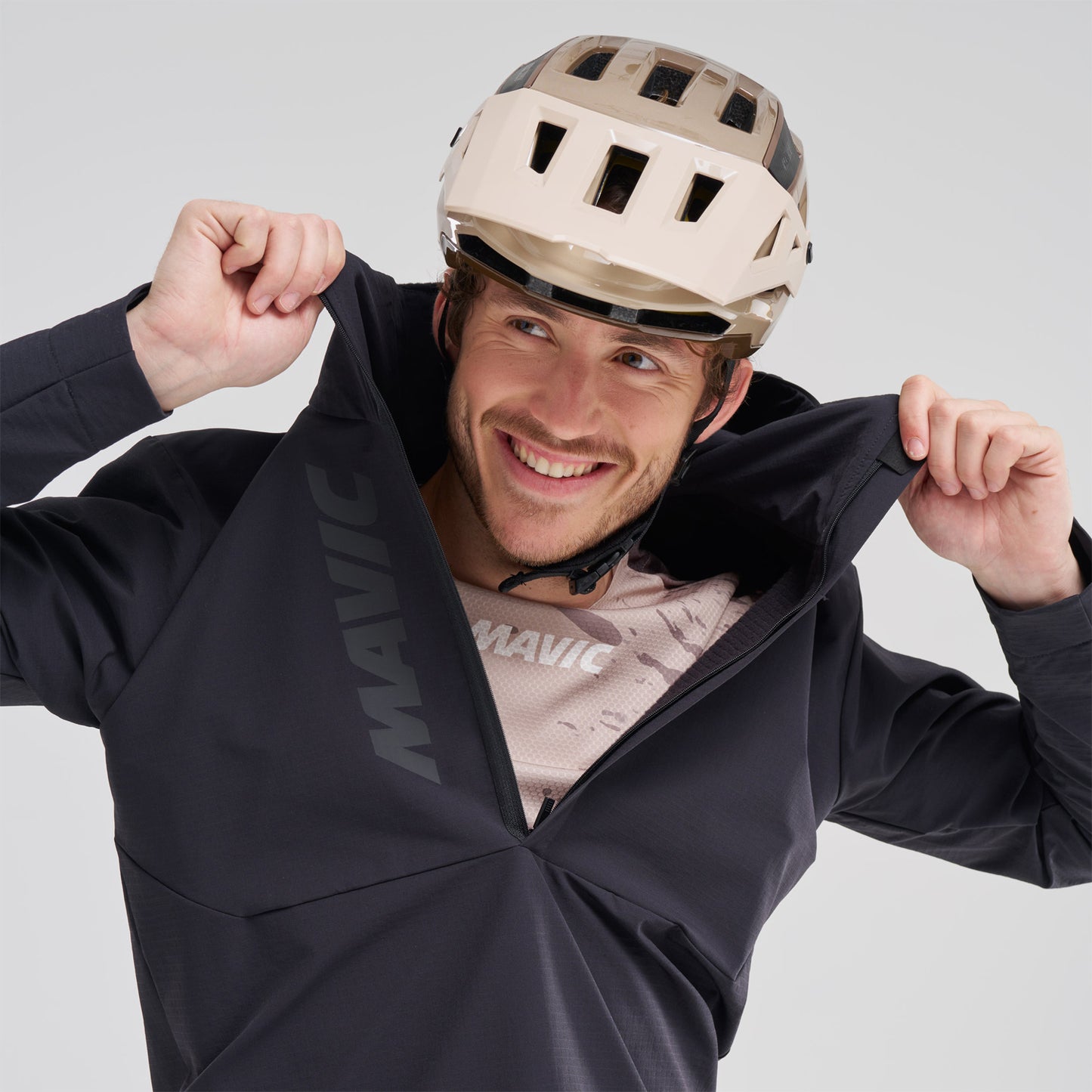 MAVIC DEEMAX THERMO WIND HOODIE Jacka Svart