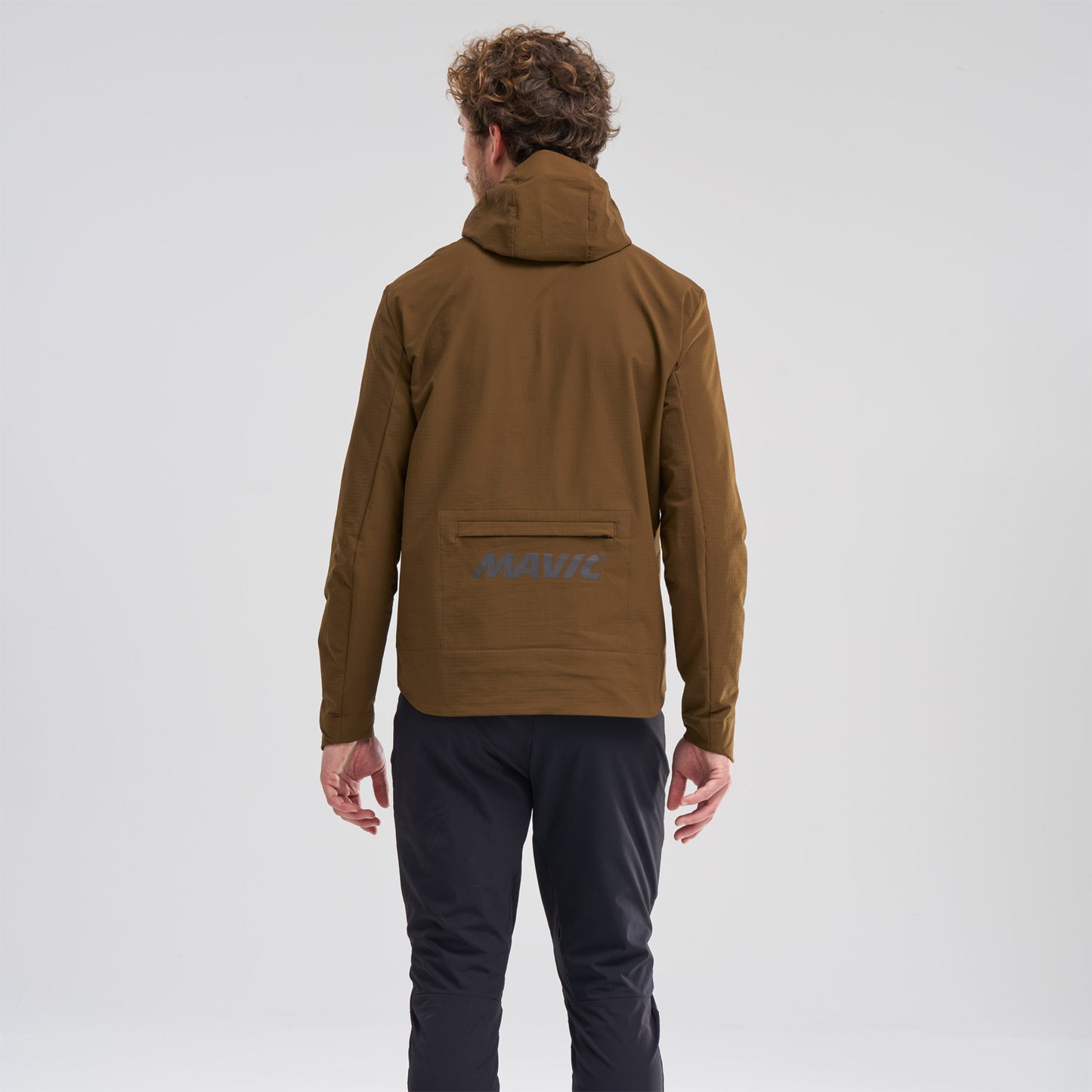 MAVIC DEEMAX THERMO WIND HOODIE Bunda hnědá