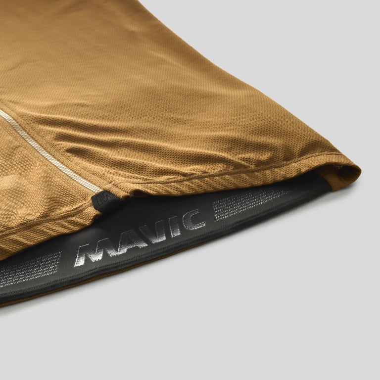 Maillot MAVIC AKSIUM Manches Courtes Marron