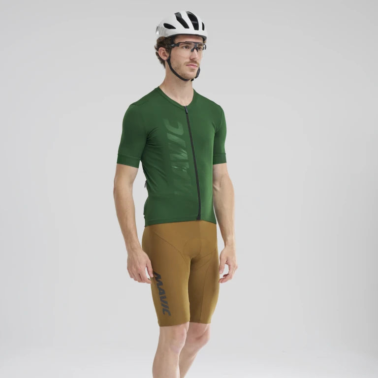 MAVIC AKSIUM Dres s krátkým rukávem zelený
