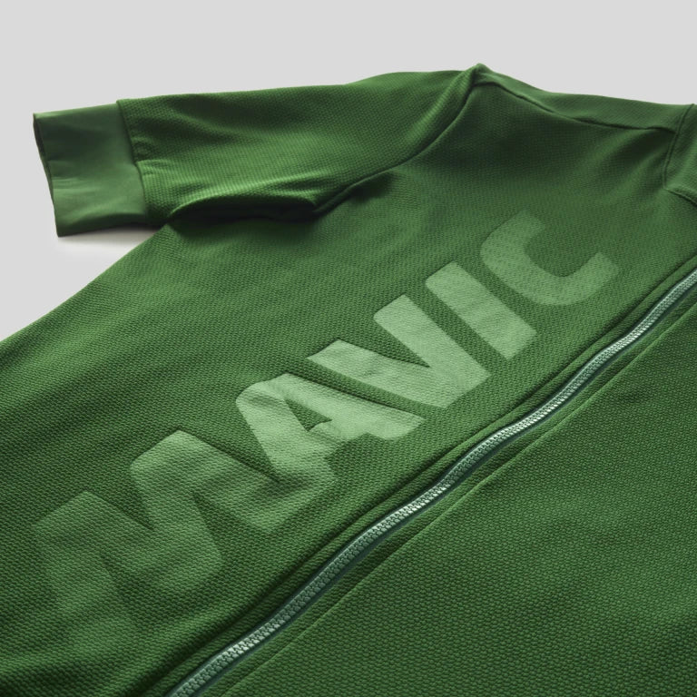 MAVIC AKSIUM Dres s krátkým rukávem zelený
