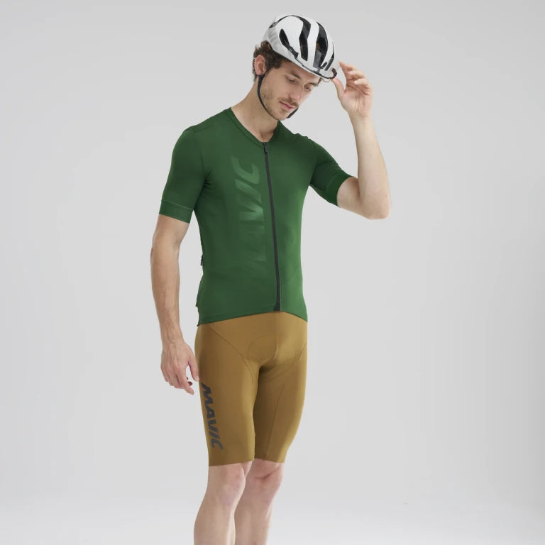 MAVIC AKSIUM Dres s krátkým rukávem zelený