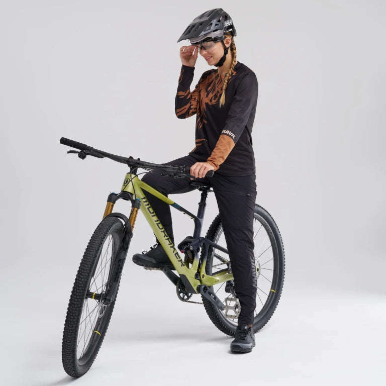 Damska koszulka z długim rękawem MAVIC DEEMAX ENDURO czarna