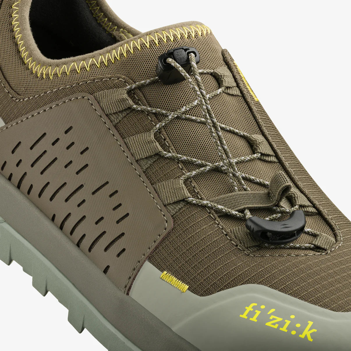 Buty MTB FIZIK TERRA ERGOLACE 2 FLAT brązowo-zielone