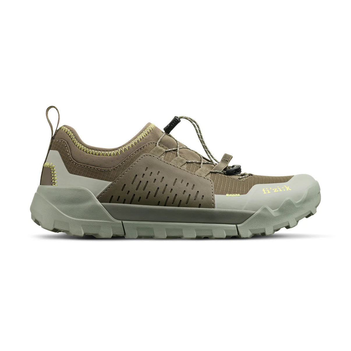 Buty MTB FIZIK TERRA ERGOLACE 2 FLAT brązowo-zielone