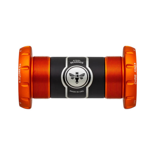 Boîtier de Pédalier CHRIS KING ThreadFit 30 68/73mm Sram DUB Céramique Orange