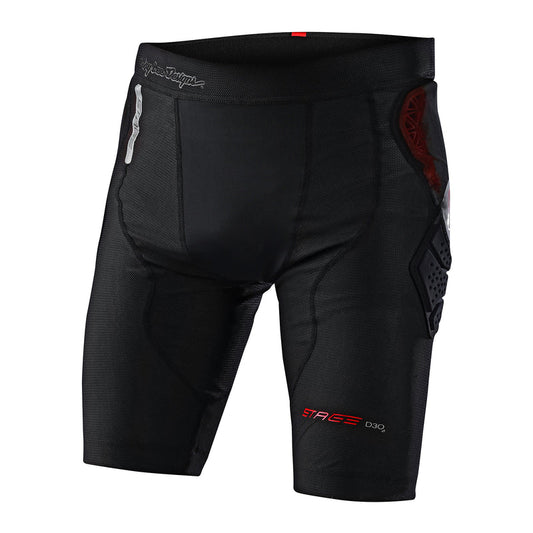 TROY LEE DESIGNS STAGE GHOST D3O Ochranné šortky Black 2026