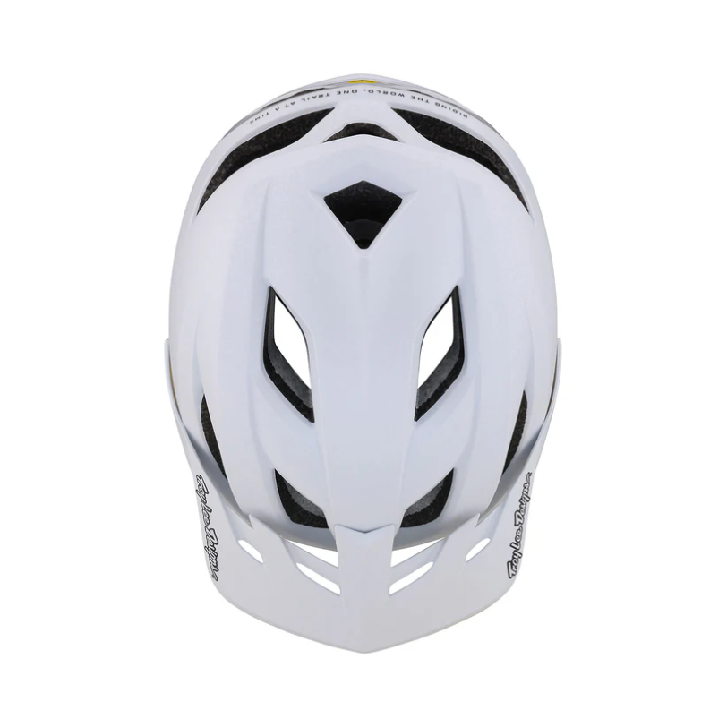 Casque VTT TROY LEE DESIGNS FLOWLINE SE MIPS Blanc