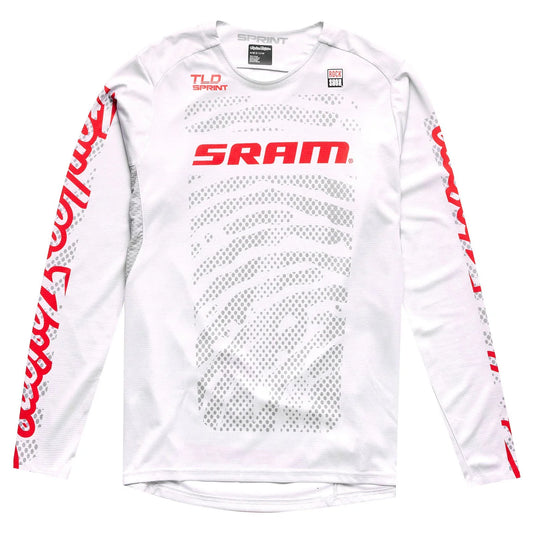 TROY LEE DESIGN SPRINT SRAM Dres s dlouhým rukávem bílý