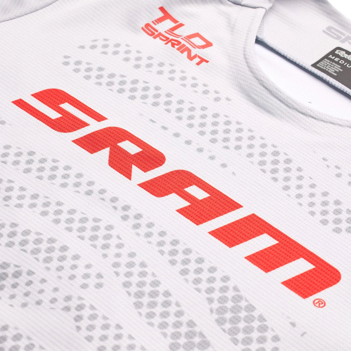 Troy Lee Design SPRINT SRAM Langærmet trøje Hvid