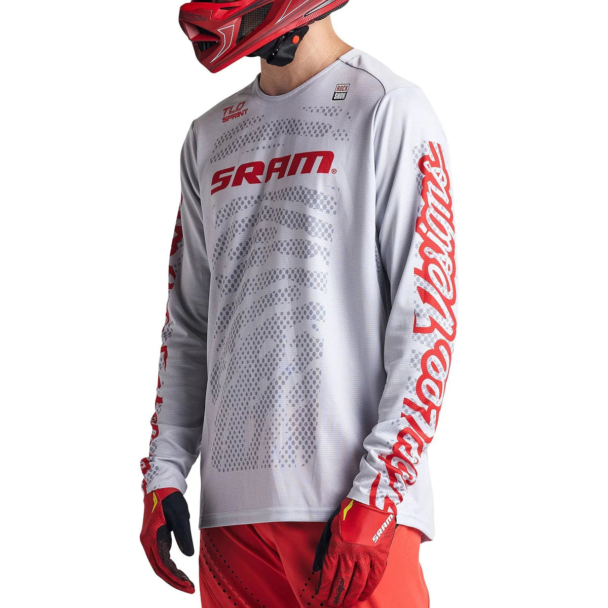 Troy Lee Design SPRINT SRAM Langærmet trøje Hvid