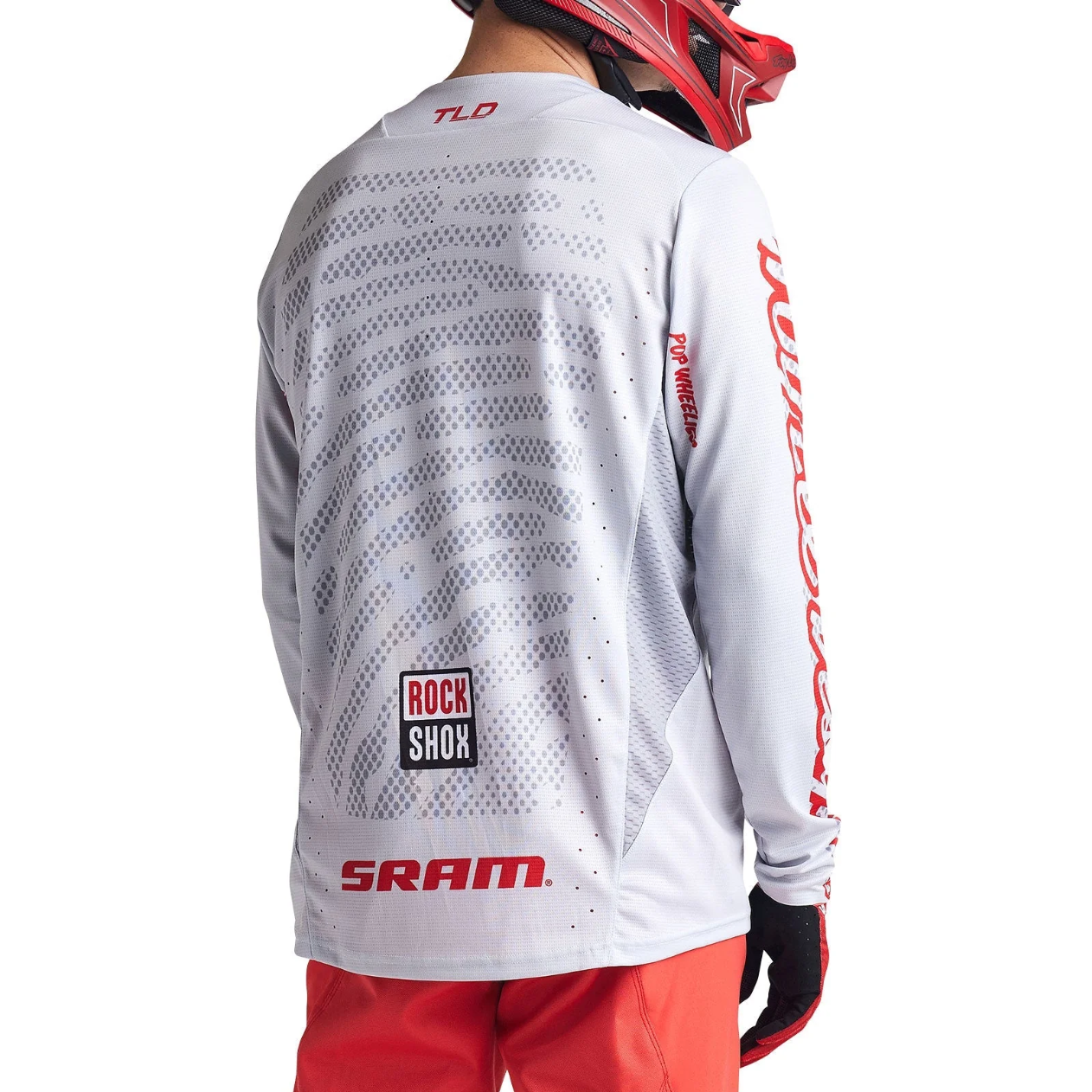 Troy Lee Design SPRINT SRAM Langærmet trøje Hvid