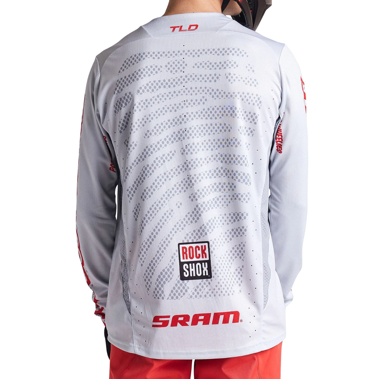 Troy Lee Design SPRINT SRAM Langærmet trøje Hvid