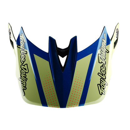 Casque VTT TROY LEE DESIGNS D4 COMPOSITE MIPS Drip Jaune