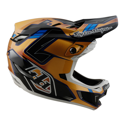 Casque VTT TROY LEE DESIGNS D4 COMPOSITE MIPS ROYALTY Noir/Or