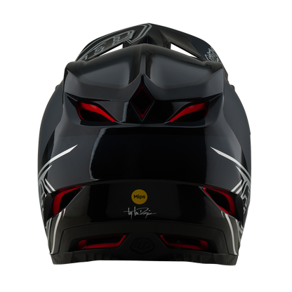 Casque VTT TROY LEE DESIGNS D4 POLYACRYLITE MIPS SHADOW Noir