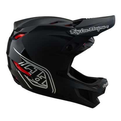 Casque VTT TROY LEE DESIGNS D4 POLYACRYLITE MIPS SHADOW Noir