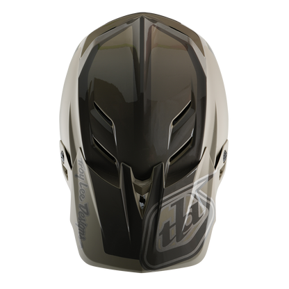 Casque VTT TROY LEE DESIGNS D4 POLYACRYLITE MIPS SHADOW Kaki