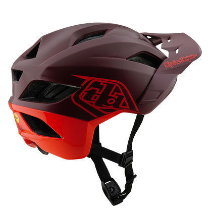 Casque VTT TROY LEE DESIGNS FLOWLINE SE MIPS Bordeaux/Rouge
