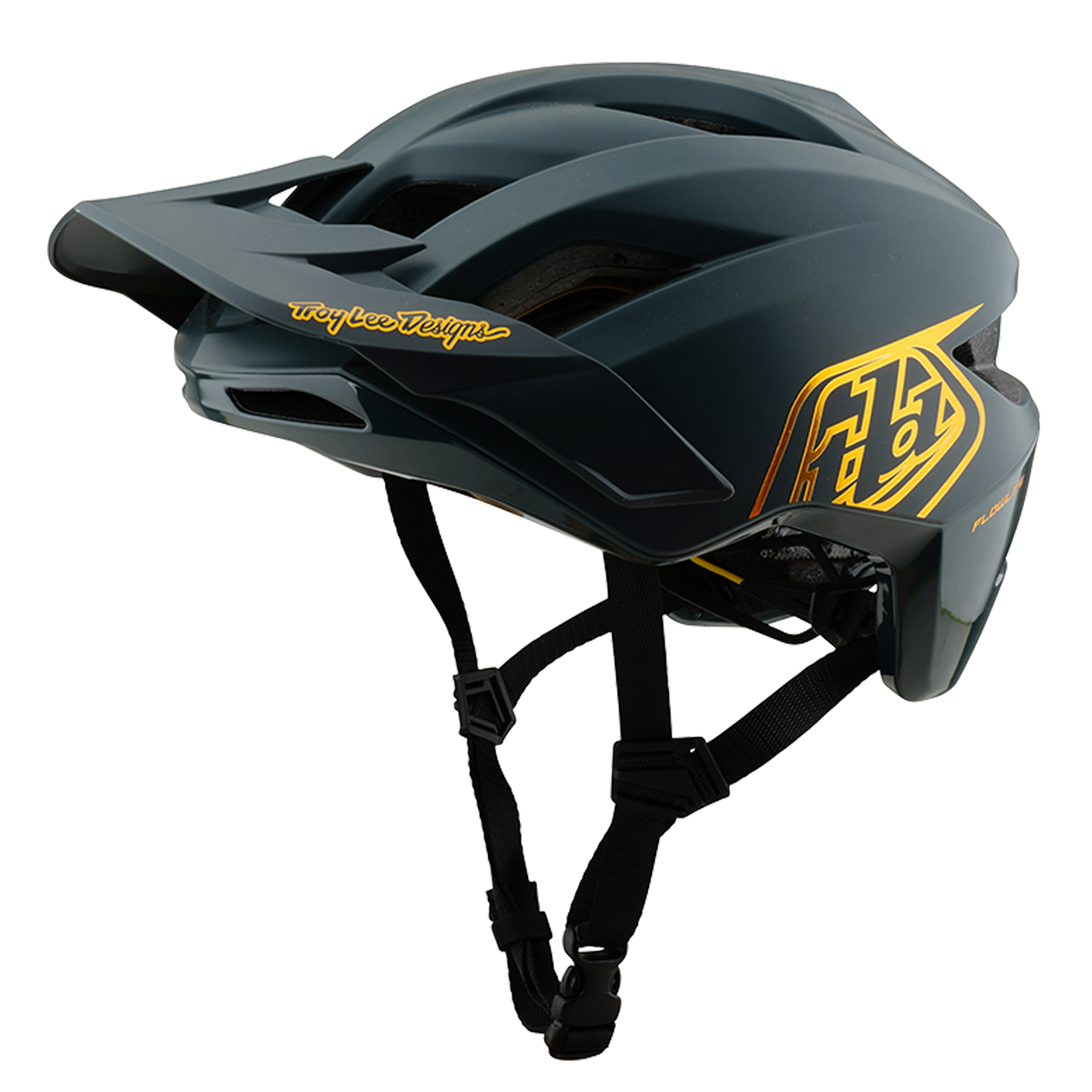 Casque VTT TROY LEE DESIGNS FLOWLINE POINT MIPS Gris/Jaune 2025