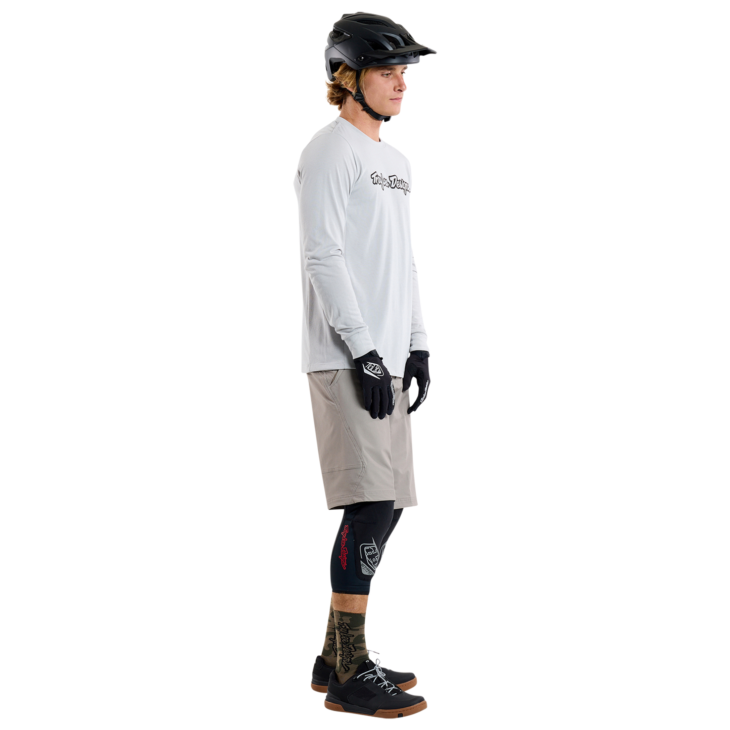 TROY LEE DESIGN SKYLINE RIDE TEE SIGNATURE Dres s dlouhým rukávem Grey 2025