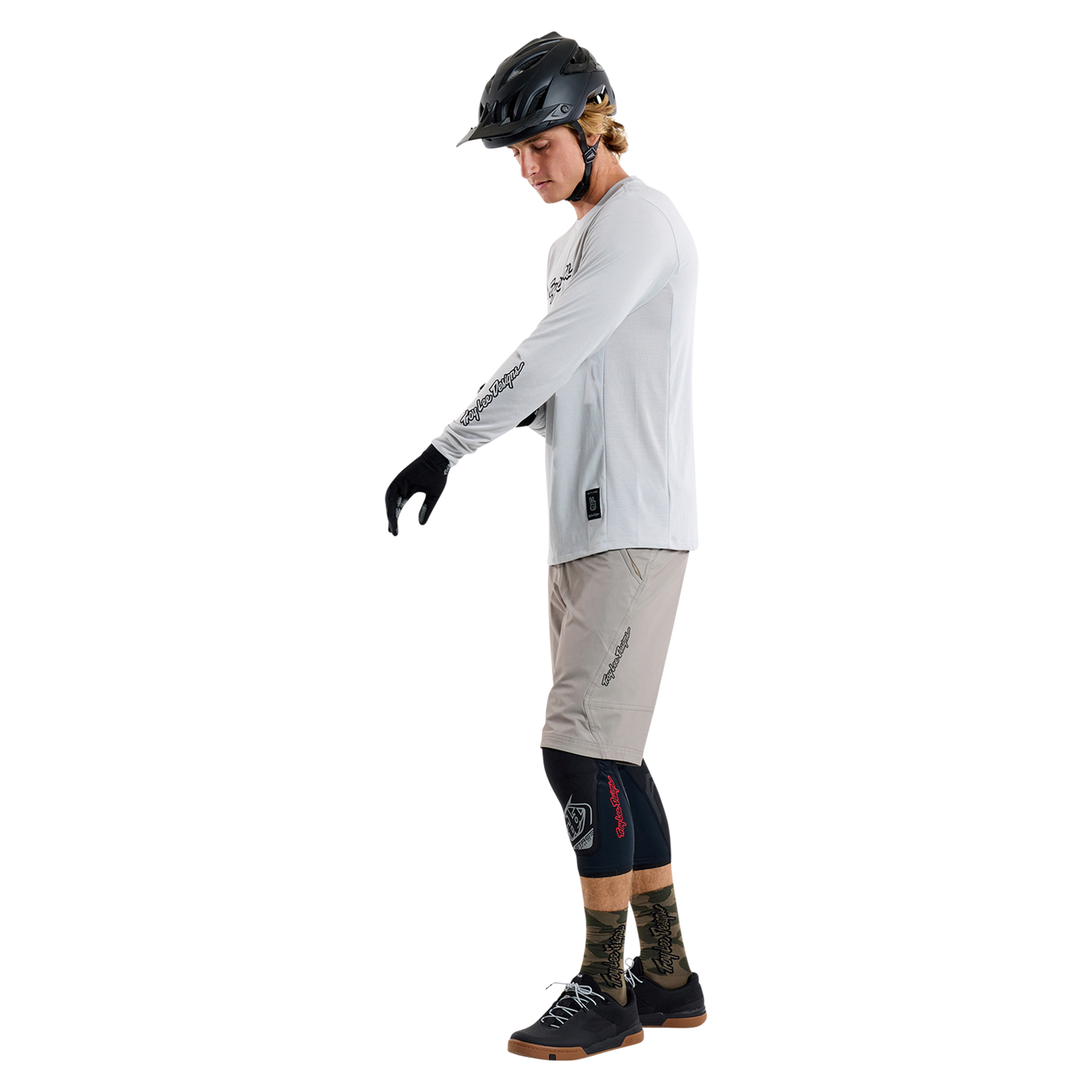 TROY LEE DESIGN SKYLINE RIDE TEE SIGNATURE Dres s dlouhým rukávem Grey 2025
