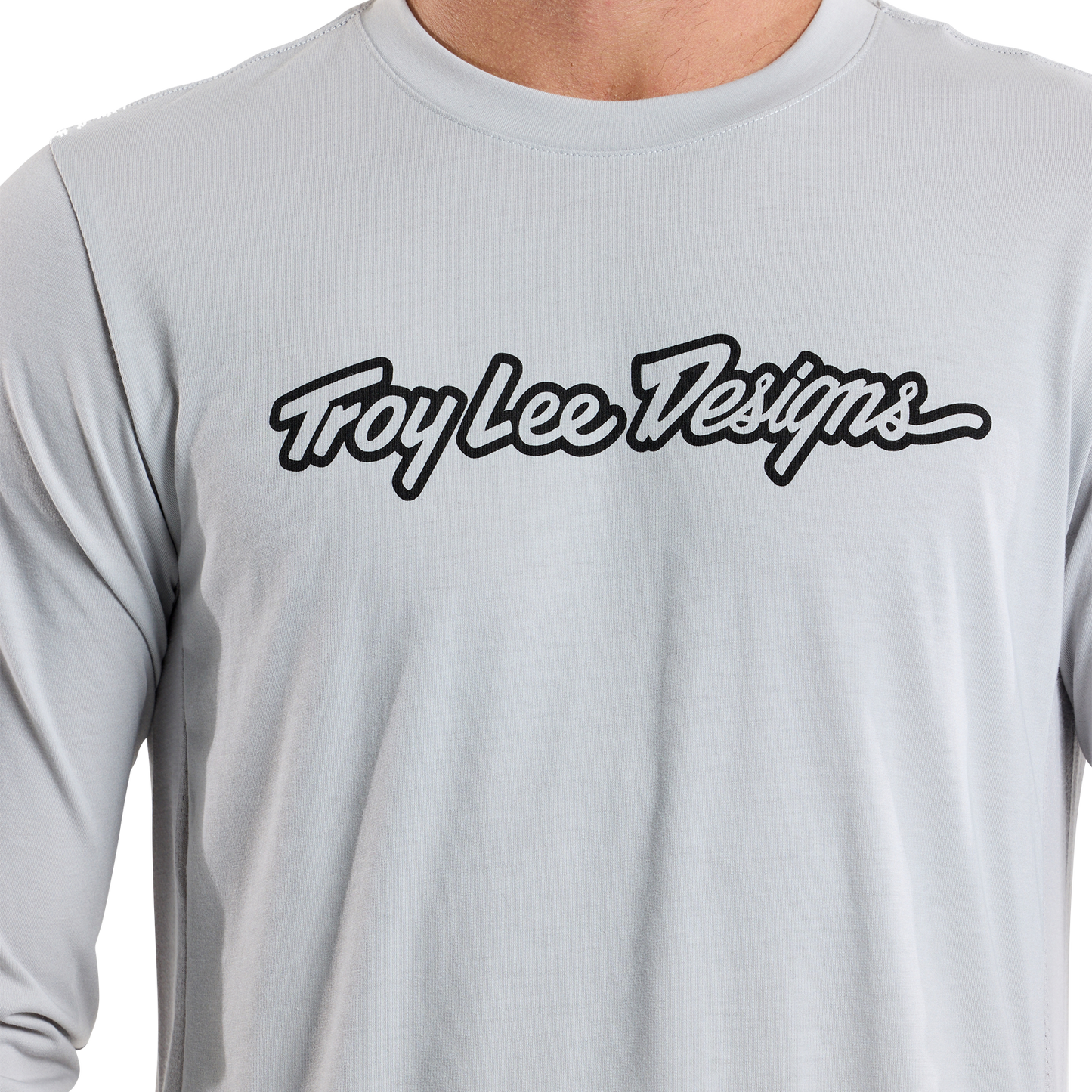 TROY LEE DESIGN SKYLINE RIDE TEE SIGNATURE Dres s dlouhým rukávem Grey 2025