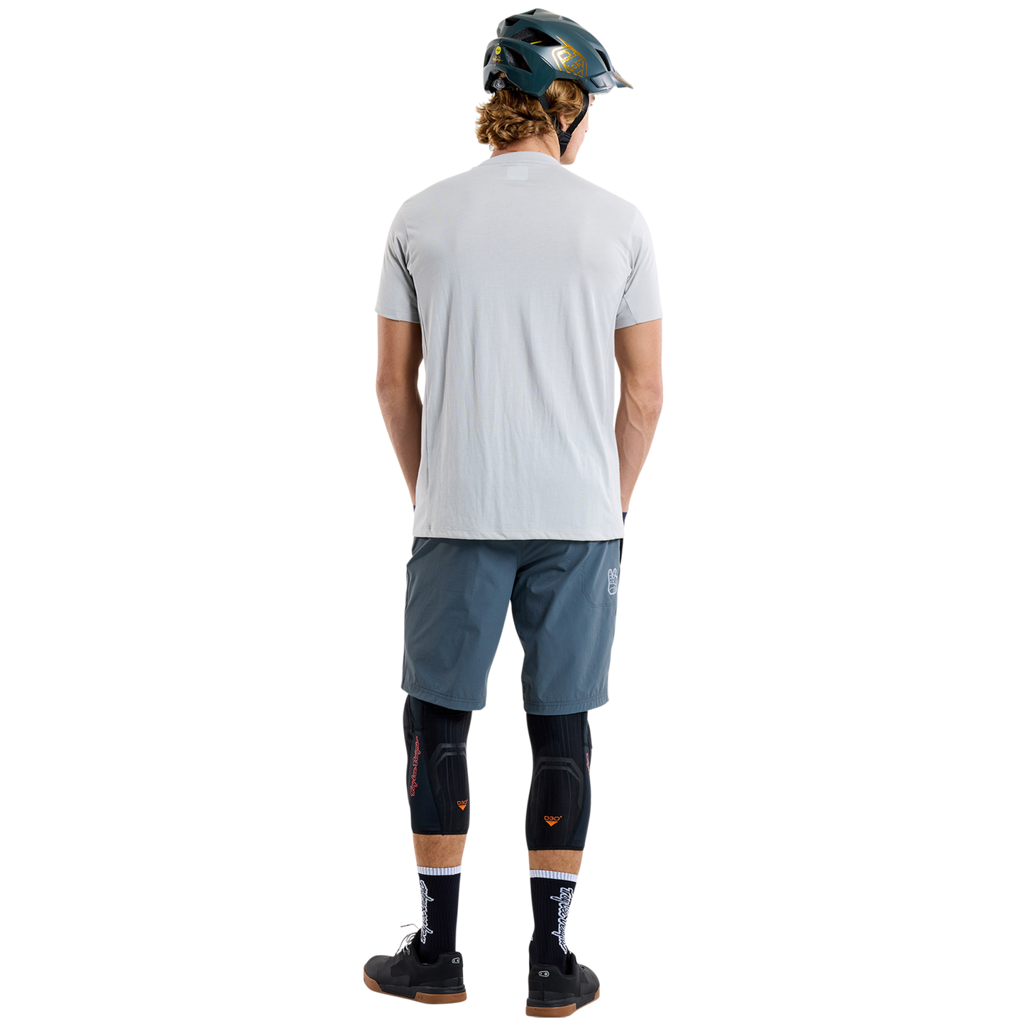 Troy Lee Design SKYLINE RIDE TEE SIGNATURE Jersey kortærmet grå 2025