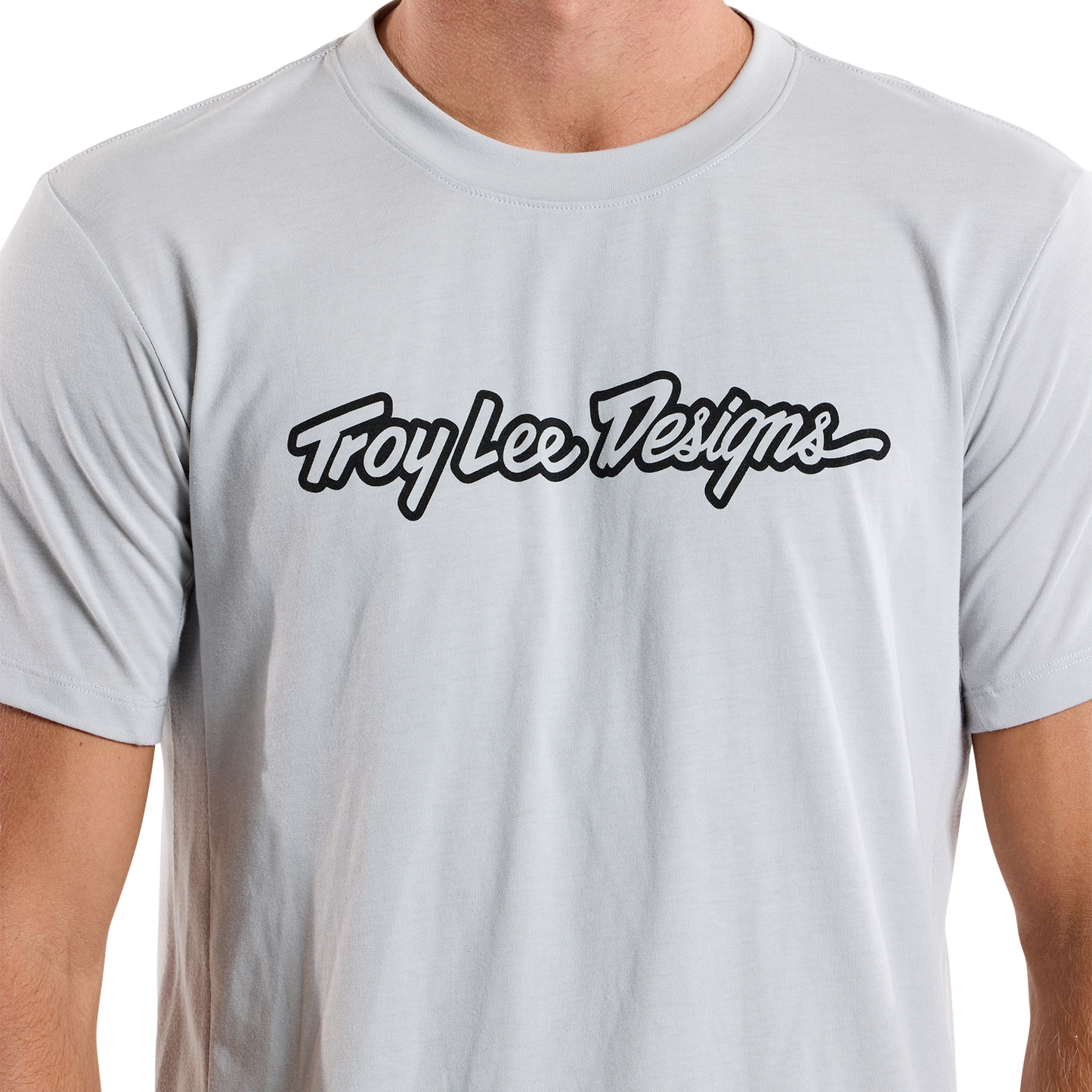 Troy Lee Design SKYLINE RIDE TEE SIGNATURE Jersey kortærmet grå 2025