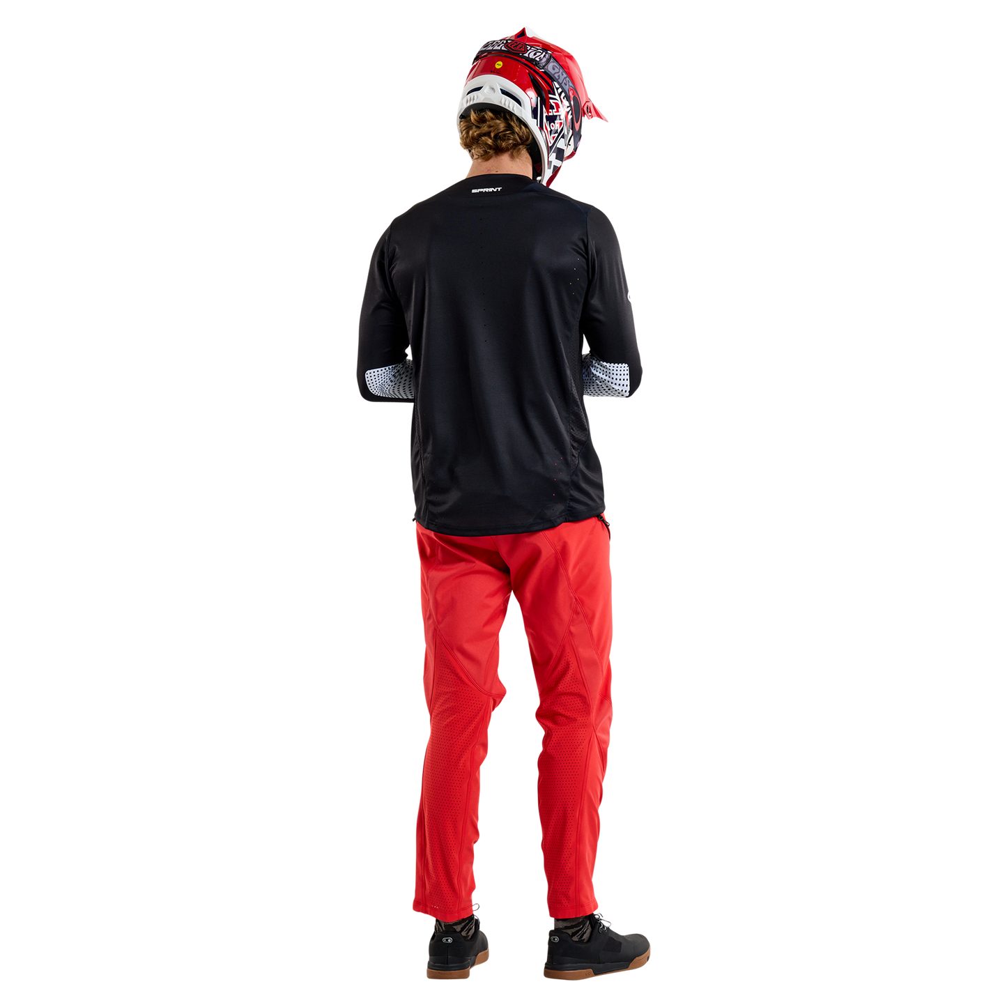 Maillot TROY LEE DESIGNS SPRINT Manches Longues Noir